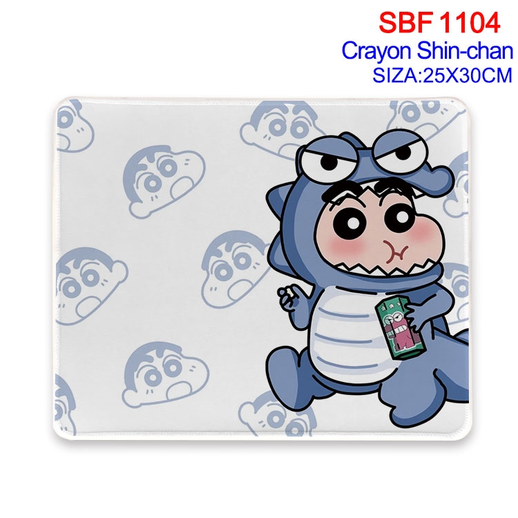 CrayonShin Anime peripheral edge lock mouse pad 25X30cm  SBF-1104-2