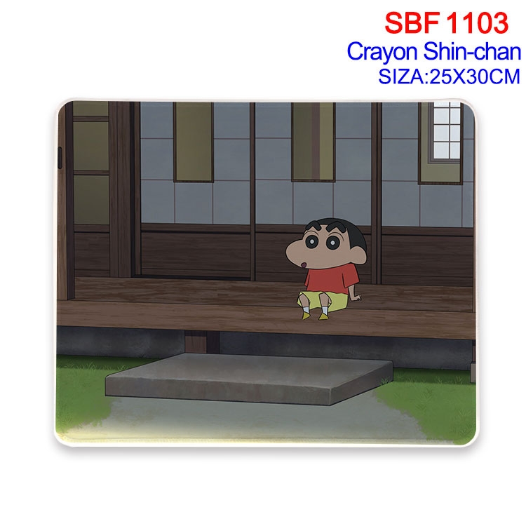 CrayonShin Anime peripheral edge lock mouse pad 25X30cm SBF-1103-2