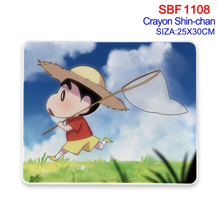 CrayonShin Anime peripheral edge lock mouse pad 25X30cm  SBF-1108-2