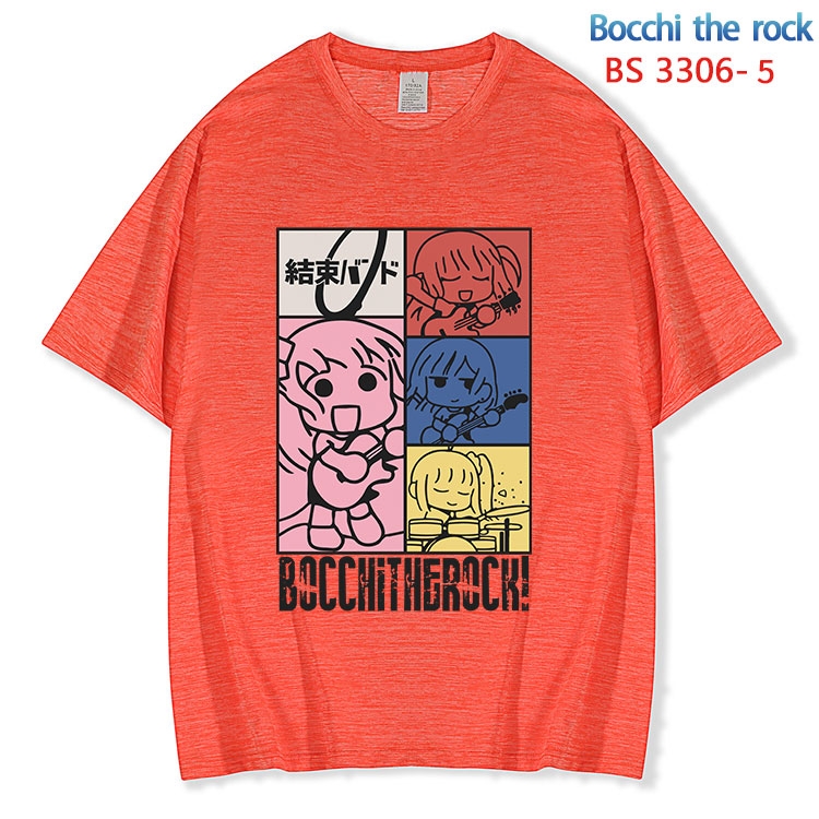 Bocchi the Rock  ice silk cotton loose and comfortable T-shirt from XS to 5XL  BS-3306-5