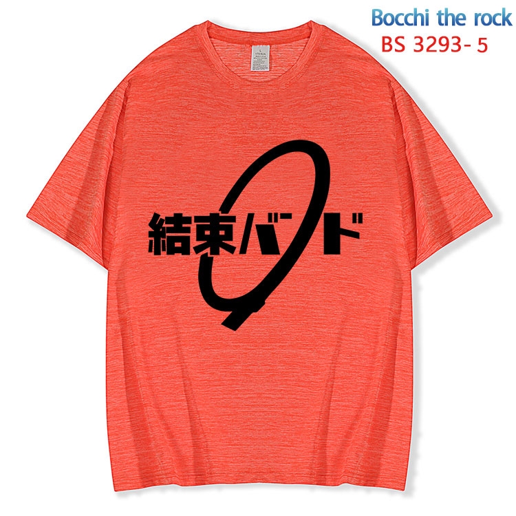 Bocchi the Rock  ice silk cotton loose and comfortable T-shirt from XS to 5XL  BS-3293-5