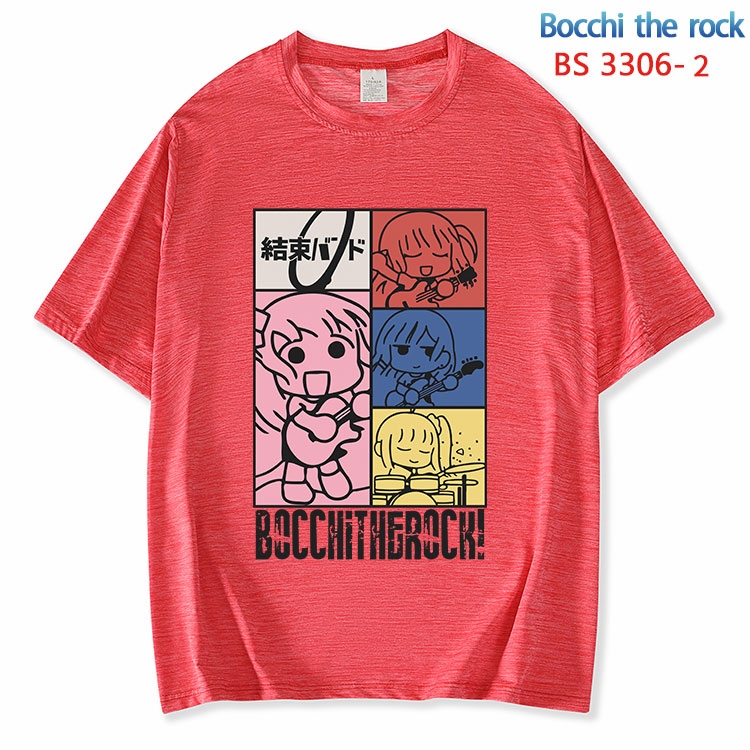 Bocchi the Rock  ice silk cotton loose and comfortable T-shirt from XS to 5XL BS-3306-2