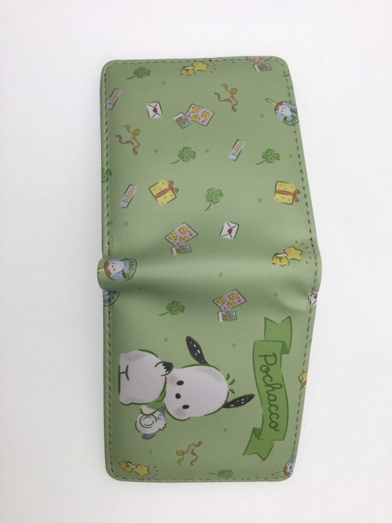 Sanrio cartoon two fold  Short wallet 11X9.5CM 60G B1542