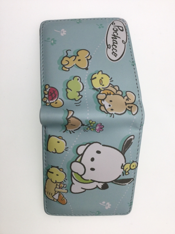 Sanrio cartoon two fold  Short wallet 11X9.5CM 60G B1540