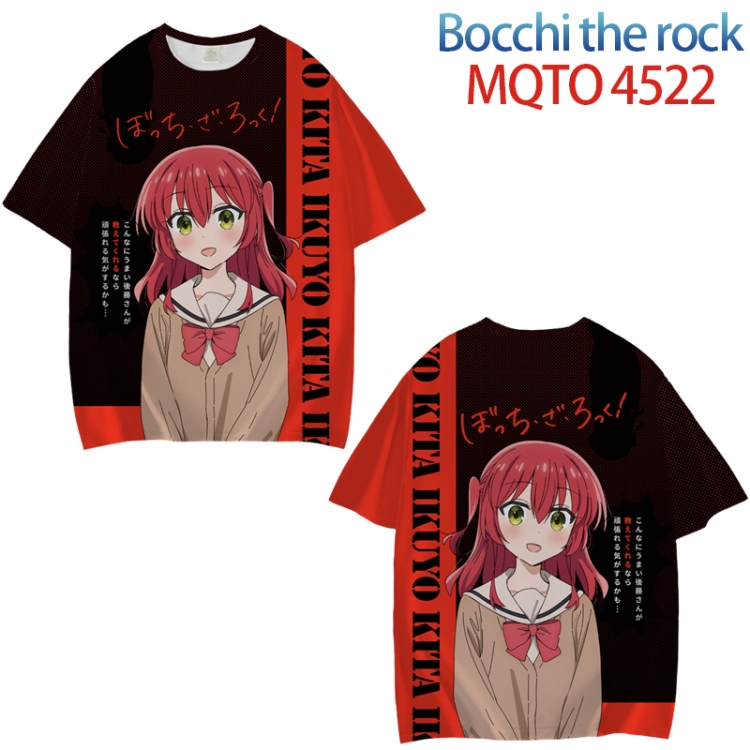 Bocchi the Rock Full color printed short sleeve T-shirt from XXS to 4XL MQTO-4522-3