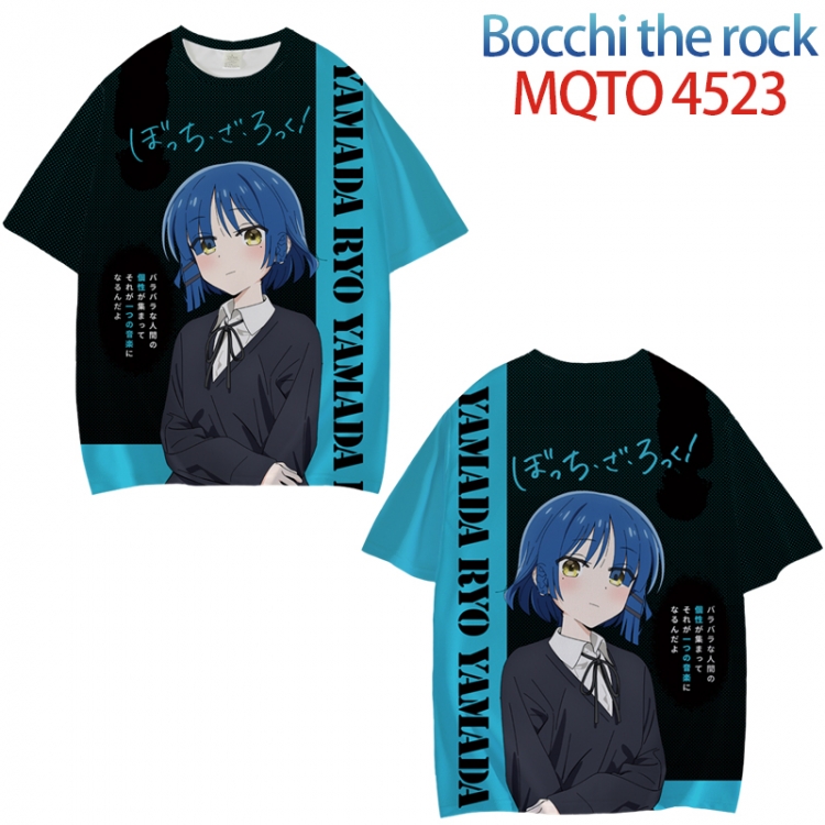 Bocchi the Rock Full color printed short sleeve T-shirt from XXS to 4XL MQTO-4523-3