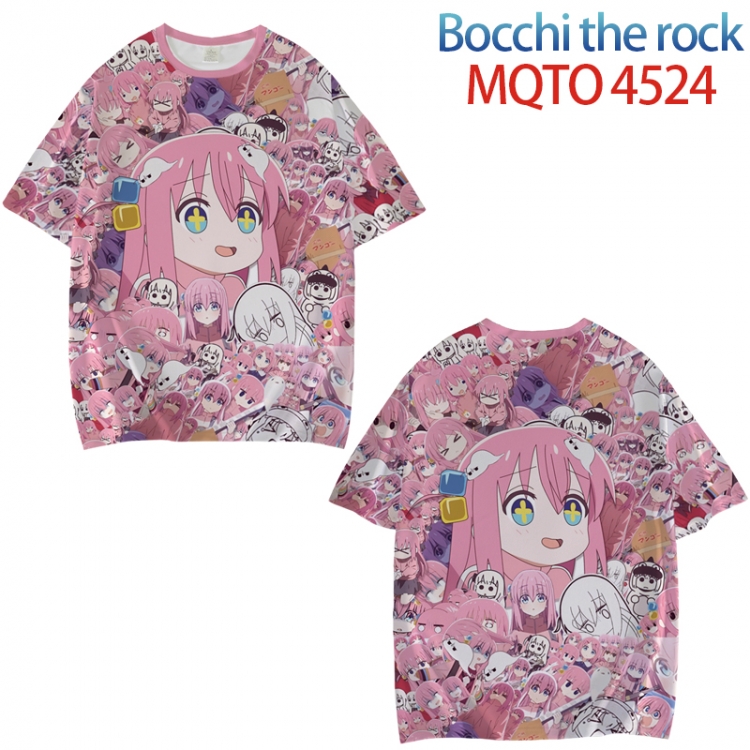 Bocchi the Rock Full color printed short sleeve T-shirt from XXS to 4XL  MQTO-4524-3