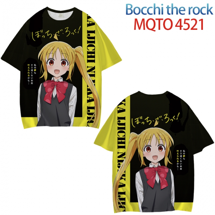 Bocchi the Rock Full color printed short sleeve T-shirt from XXS to 4XL MQTO-4521-3