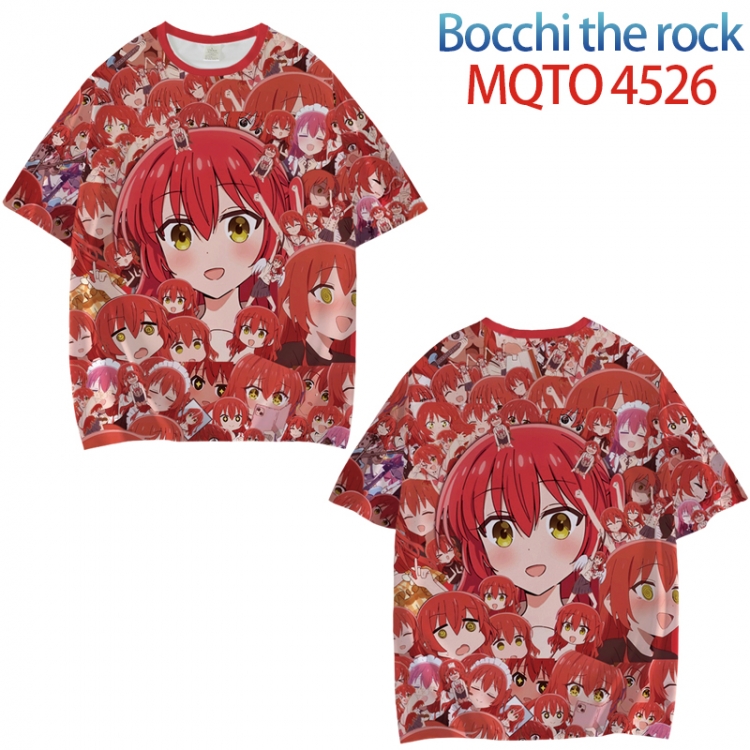 Bocchi the Rock Full color printed short sleeve T-shirt from XXS to 4XL MQTO-4526-3