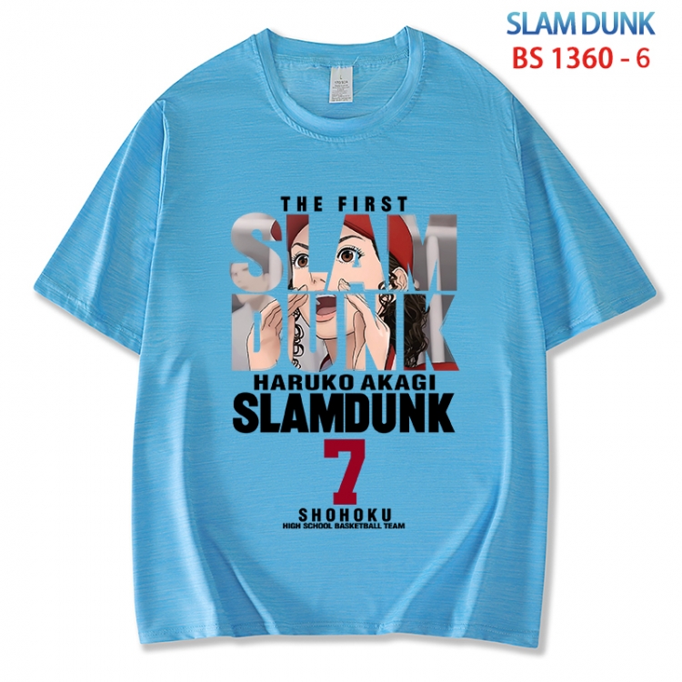 Slam Dunk ice silk cotton loose and comfortable T-shirt from XS to 5XL  BS 1360 6