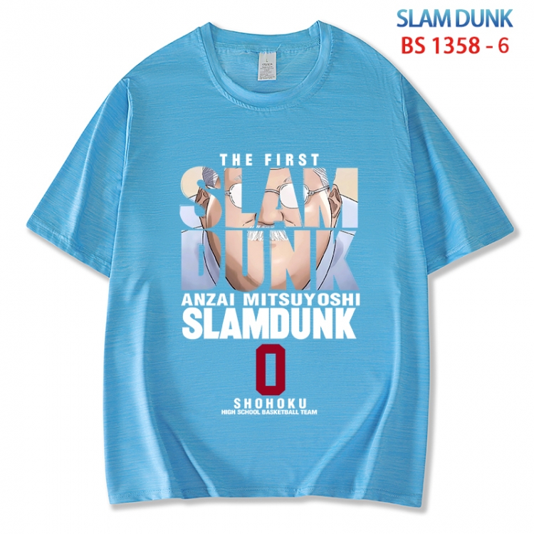 Slam Dunk ice silk cotton loose and comfortable T-shirt from XS to 5XL BS 1358 6