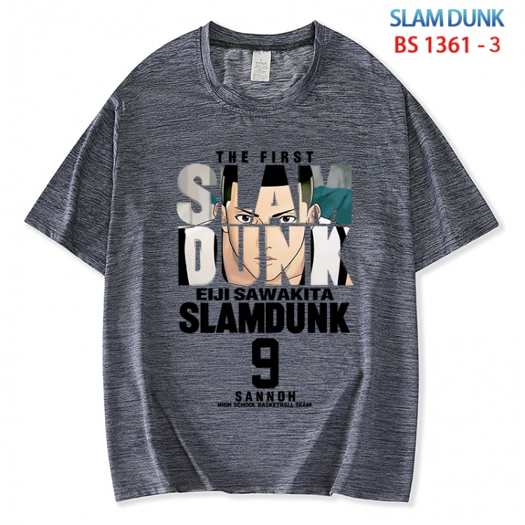 Slam Dunk ice silk cotton loose and comfortable T-shirt from XS to 5XL  BS 1361 3