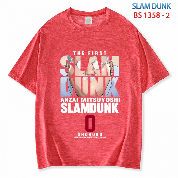 Slam Dunk ice silk cotton loose and comfortable T-shirt from XS to 5XL BS 1358 2