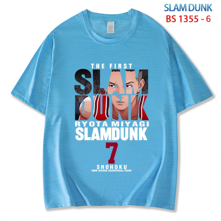 Slam Dunk ice silk cotton loose and comfortable T-shirt from XS to 5XL BS 1355 6