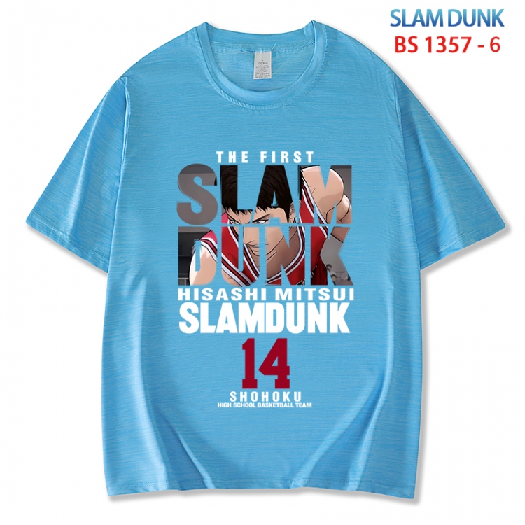 Slam Dunk ice silk cotton loose and comfortable T-shirt from XS to 5XL BS 1357 6