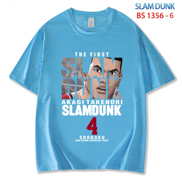 Slam Dunk ice silk cotton loose and comfortable T-shirt from XS to 5XL  BS 1356 6
