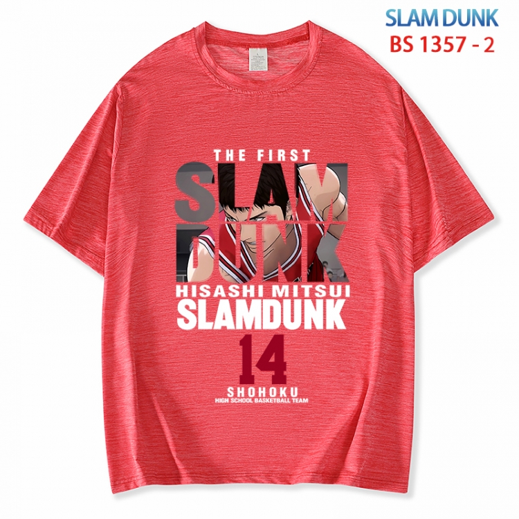 Slam Dunk ice silk cotton loose and comfortable T-shirt from XS to 5XL  BS 1357 2