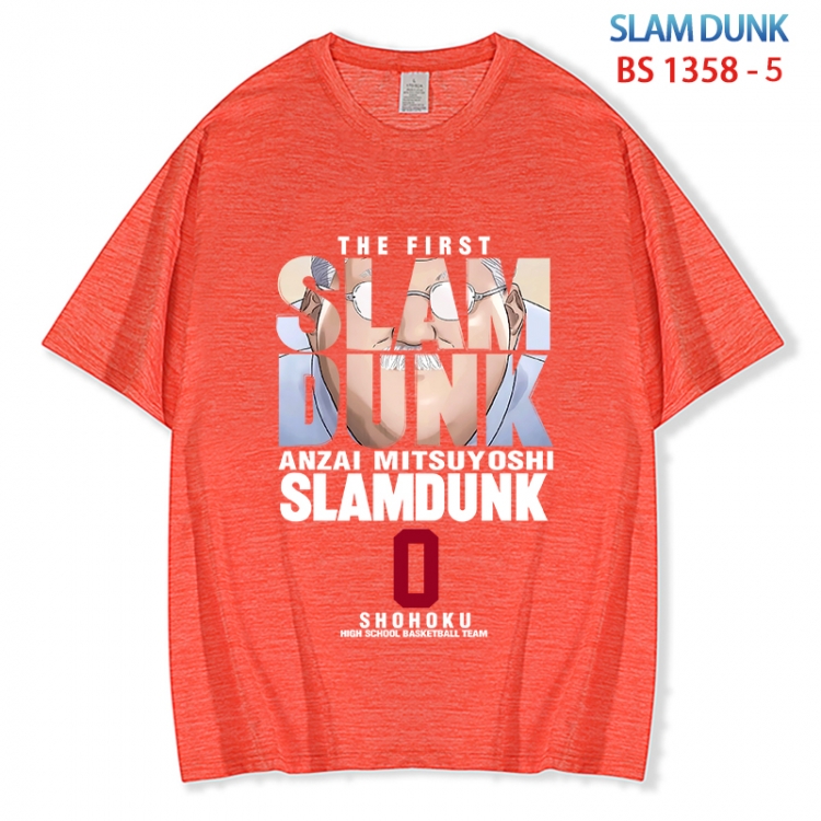 Slam Dunk ice silk cotton loose and comfortable T-shirt from XS to 5XL BS 1358 5