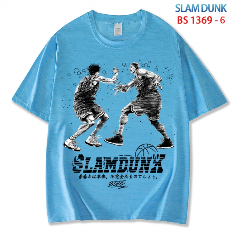 Slam Dunk ice silk cotton loose and comfortable T-shirt from XS to 5XL  BS 1369 6