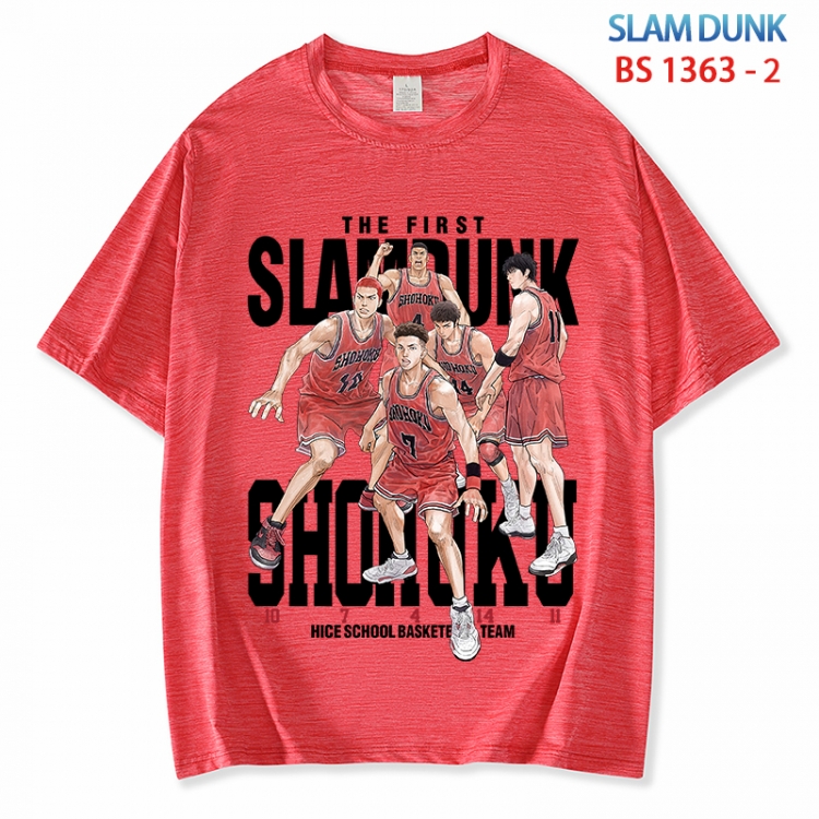 Slam Dunk ice silk cotton loose and comfortable T-shirt from XS to 5XL  BS 1363 2