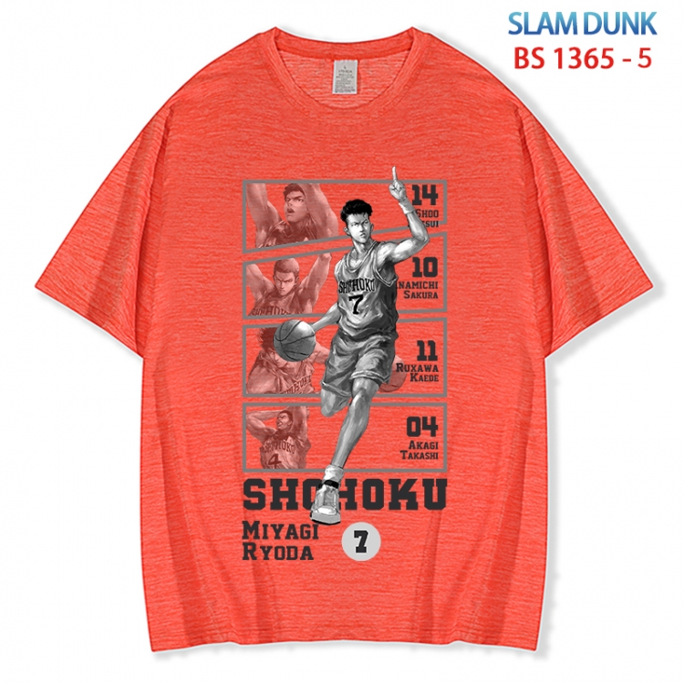 Slam Dunk ice silk cotton loose and comfortable T-shirt from XS to 5XL BS 1365 5