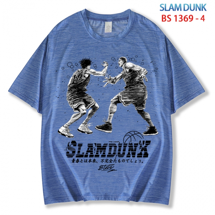 Slam Dunk ice silk cotton loose and comfortable T-shirt from XS to 5XL BS 1369 4