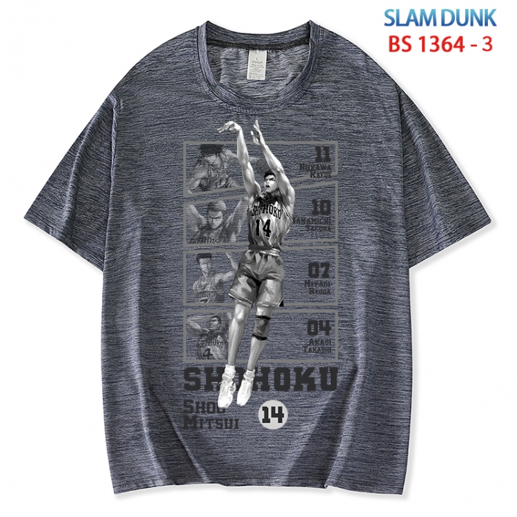 Slam Dunk ice silk cotton loose and comfortable T-shirt from XS to 5XL BS 1364 3