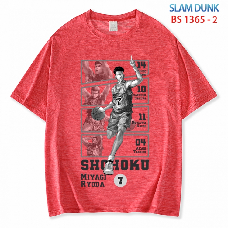 Slam Dunk ice silk cotton loose and comfortable T-shirt from XS to 5XL  BS 1365 2