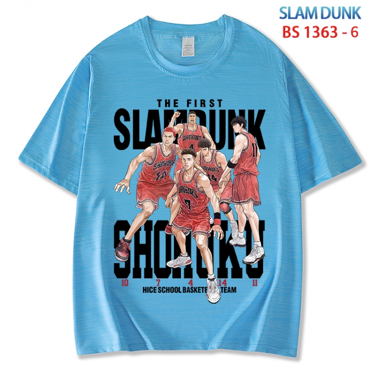 Slam Dunk ice silk cotton loose and comfortable T-shirt from XS to 5XL BS 1363 6