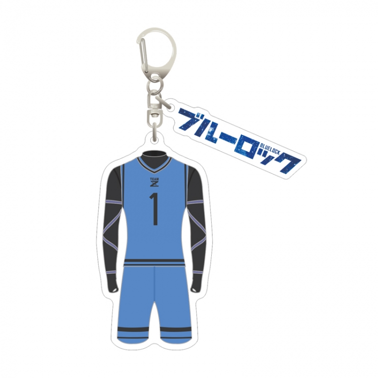 BLUE LOCK Dropping glue style 2 pendant keychain keychain bag pendant price for 5 pcs