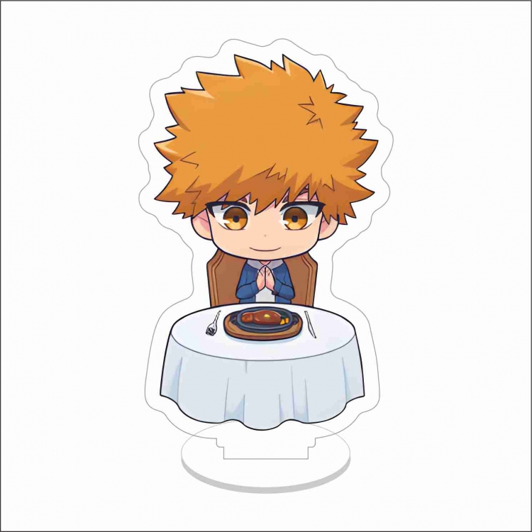 BLUE LOCK  Double layer Anime characters acrylic Standing Plates Keychain 10cm
