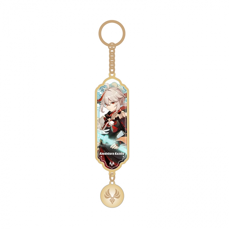 Genshin Impact Anime peripheral pendant sandwich keychain price for 5 pcs