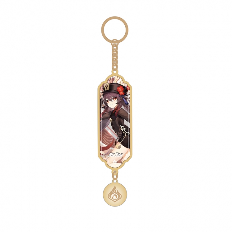 Genshin Impact Anime peripheral pendant sandwich keychain price for 5 pcs