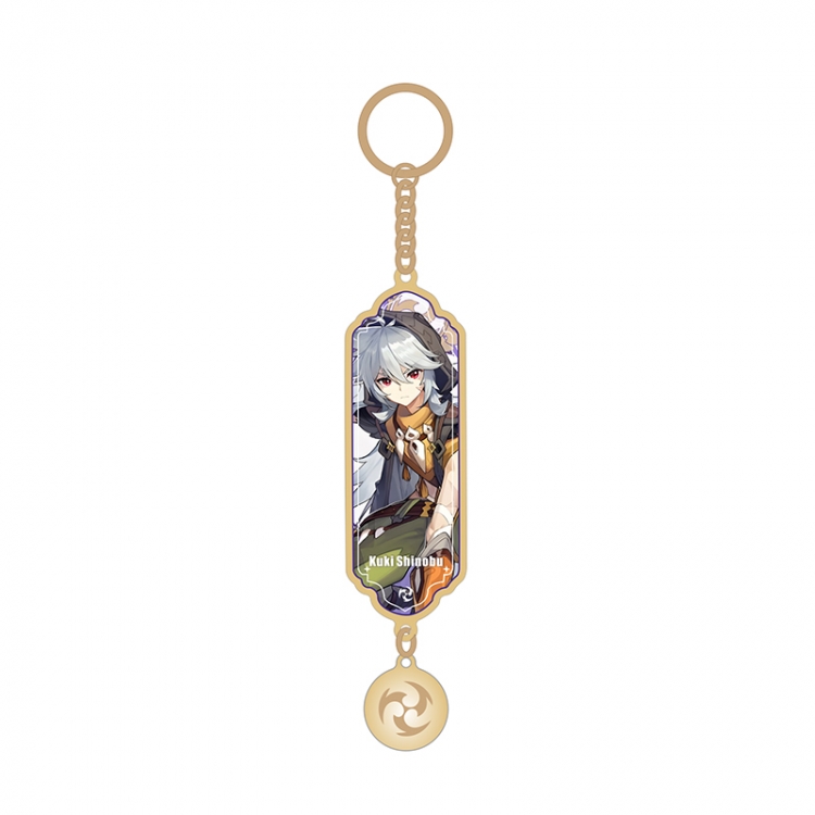 Genshin Impact Anime peripheral pendant sandwich keychain price for 5 pcs