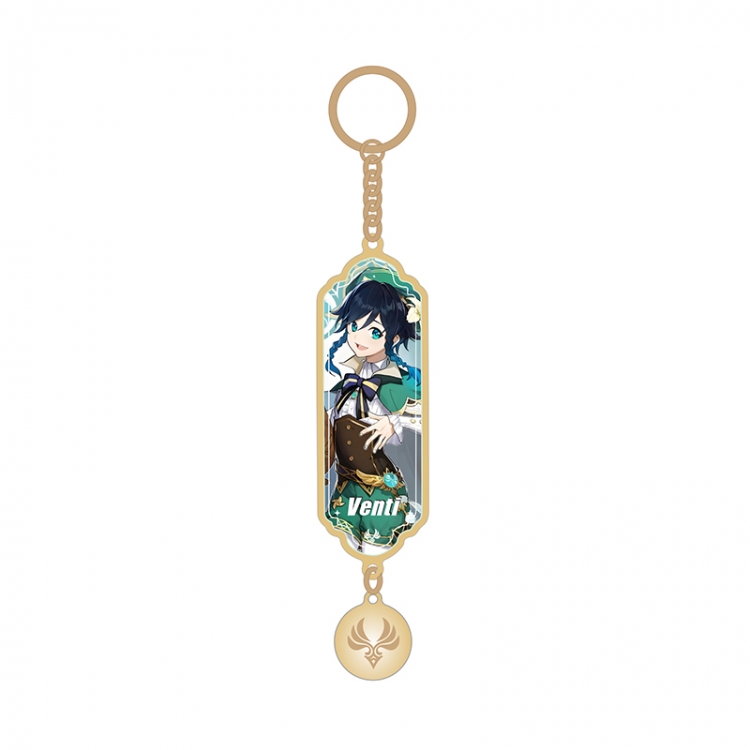 Genshin Impact Anime peripheral pendant sandwich keychain price for 5 pcs