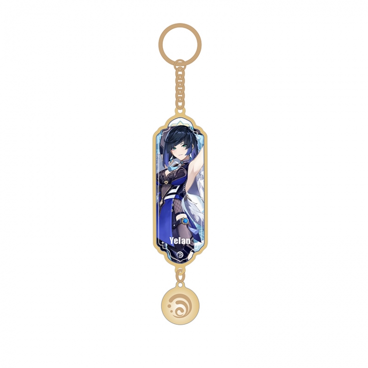 Genshin Impact Anime peripheral pendant sandwich keychain price for 5 pcs