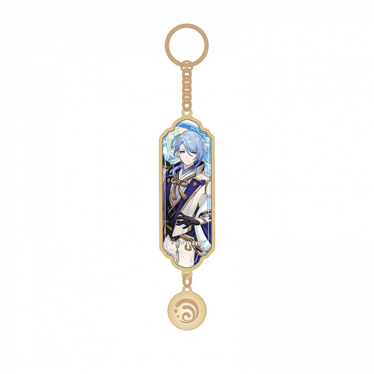 Genshin Impact Anime peripheral pendant sandwich keychain price for 5 pcs