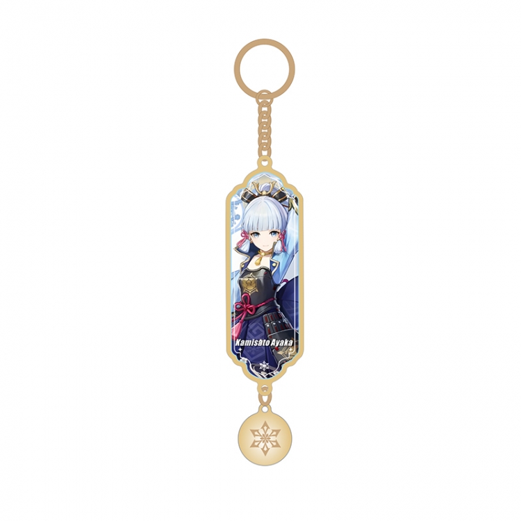 Genshin Impact Anime peripheral pendant sandwich keychain price for 5 pcs