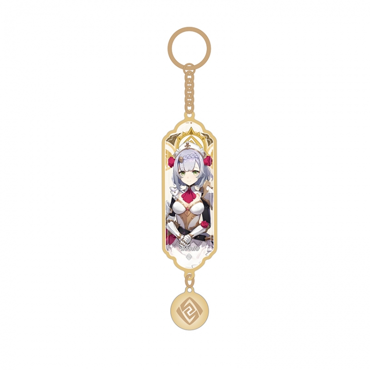 Genshin Impact Anime peripheral pendant sandwich keychain price for 5 pcs