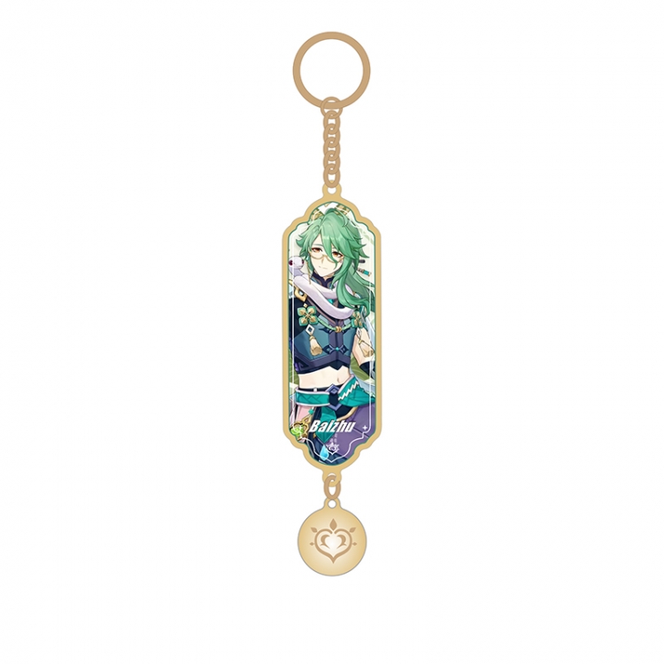 Genshin Impact Anime peripheral pendant sandwich keychain price for 5 pcs