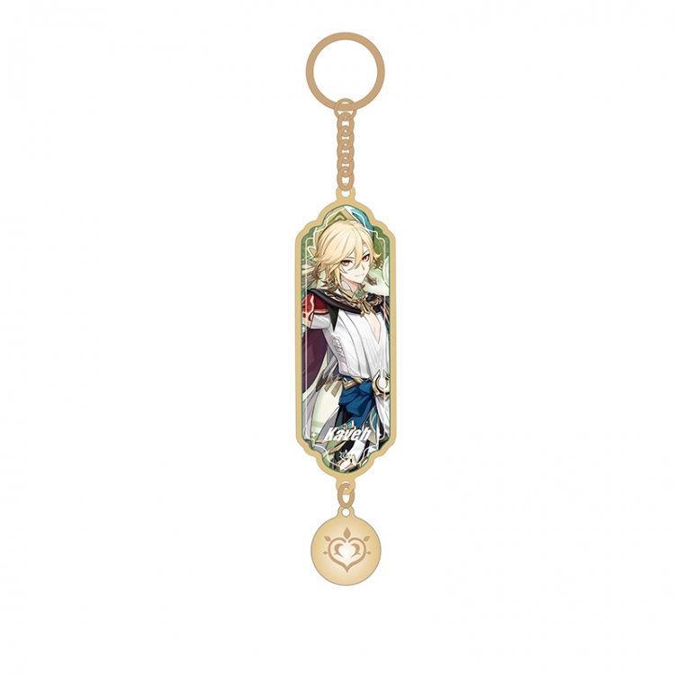 Genshin Impact Anime peripheral pendant sandwich keychain price for 5 pcs