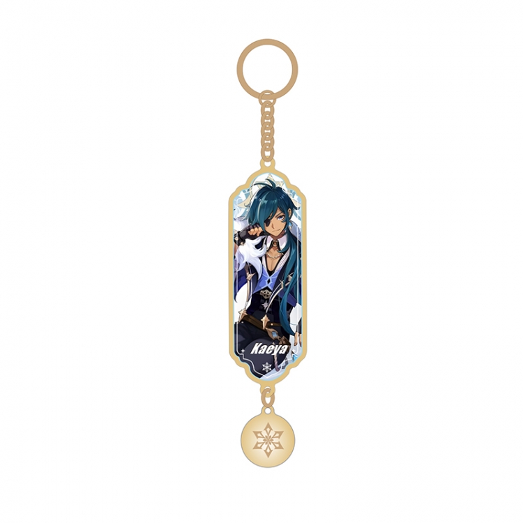 Genshin Impact Anime peripheral pendant sandwich keychain price for 5 pcs