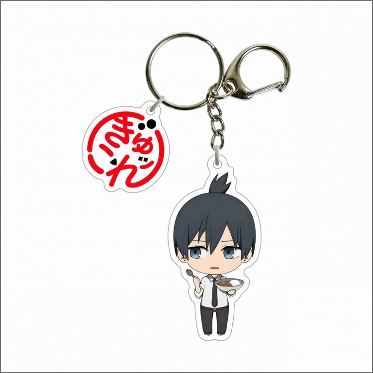Chainsaw man Animation peripheral 2 pendant keychain pendant decoration price for 5 pcs