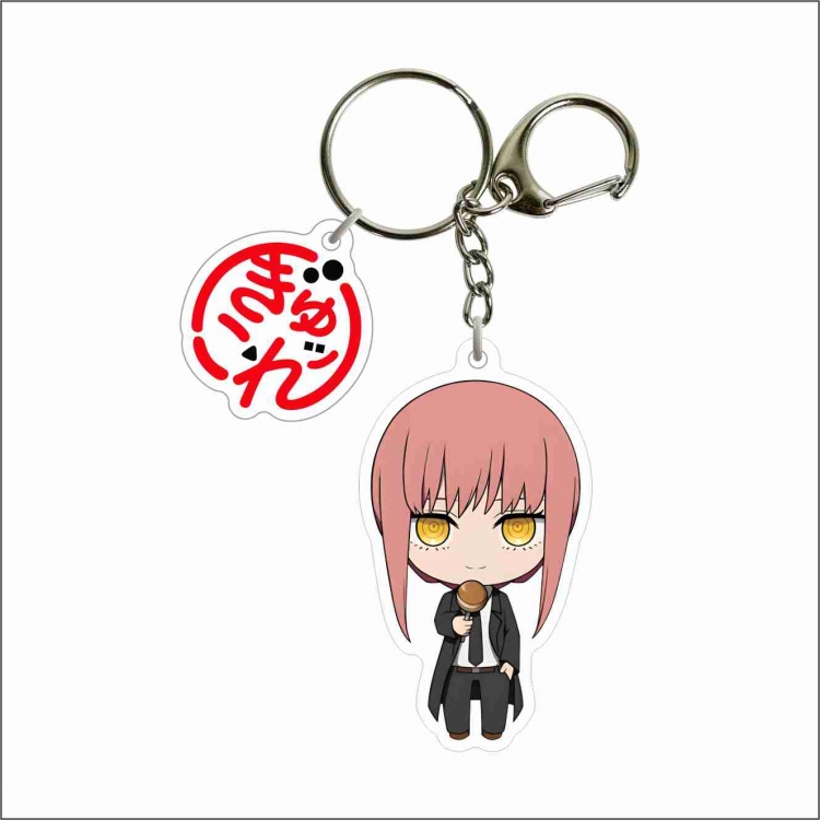 Chainsaw man Animation peripheral 2 pendant keychain pendant decoration price for 5 pcs