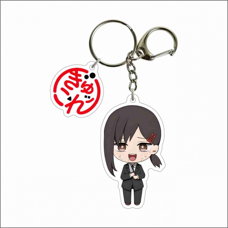 Chainsaw man Animation peripheral 2 pendant keychain pendant decoration price for 5 pcs