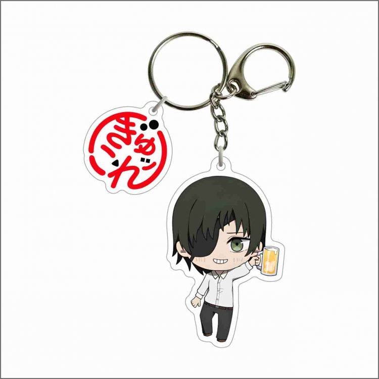 Chainsaw man Animation peripheral 2 pendant keychain pendant decoration price for 5 pcs