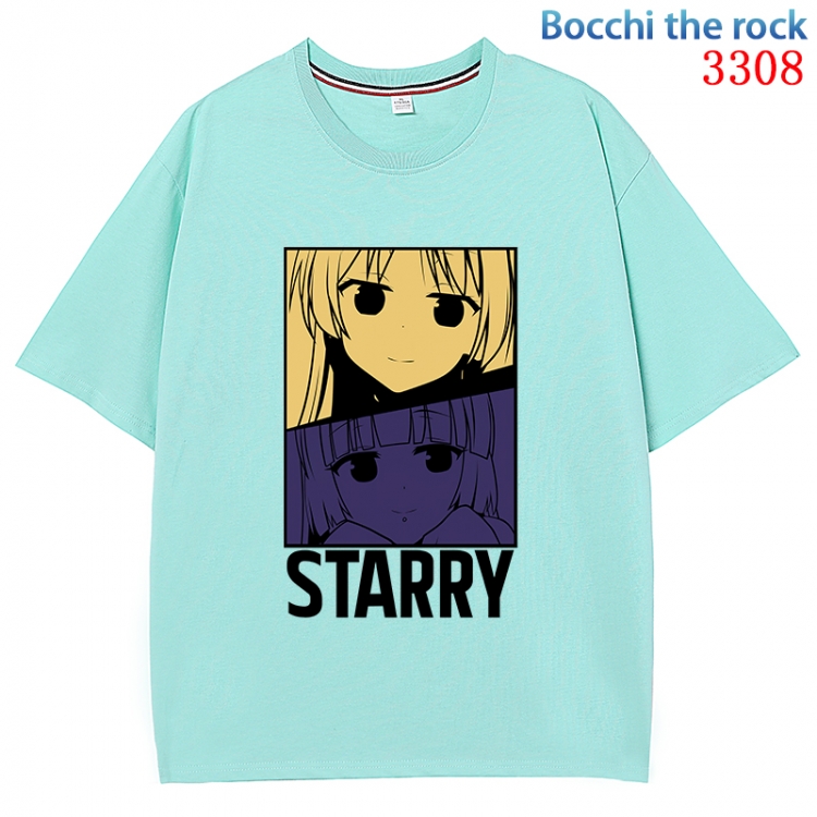 Bocchi the Rock Anime Surrounding New Pure Cotton T-shirt from S to 4XL CMY-3308-4