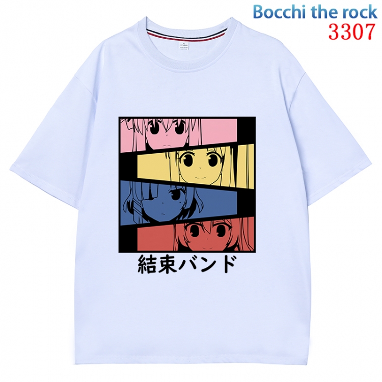 Bocchi the Rock Anime Surrounding New Pure Cotton T-shirt from S to 4XL CMY-3307-1