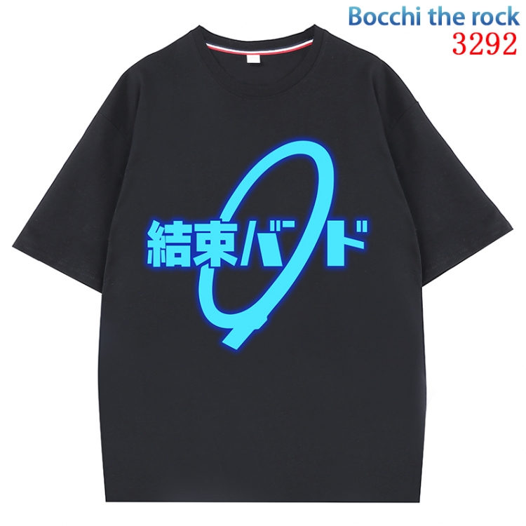 Bocchi the Rock Anime Surrounding New Pure Cotton T-shirt from S to 4XL  CMY-3292-2