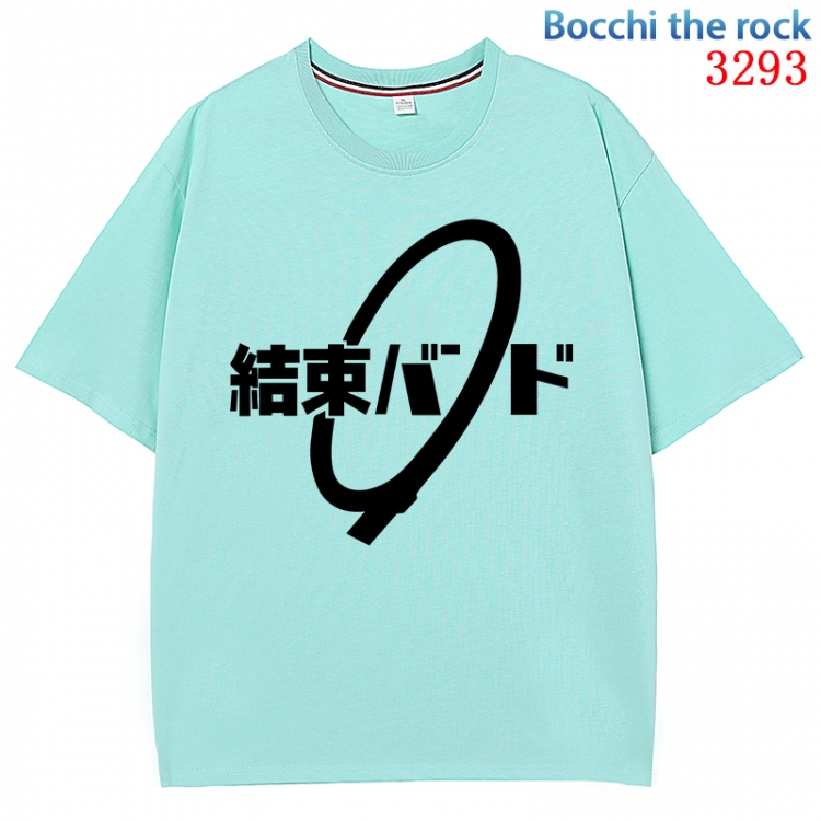 Bocchi the Rock Anime Surrounding New Pure Cotton T-shirt from S to 4XL  CMY-3293-4